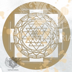 Трафарет - Шри Янтра